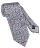 Tie VW17 Silver (8.5cm Wide) Gray/Black [Used]