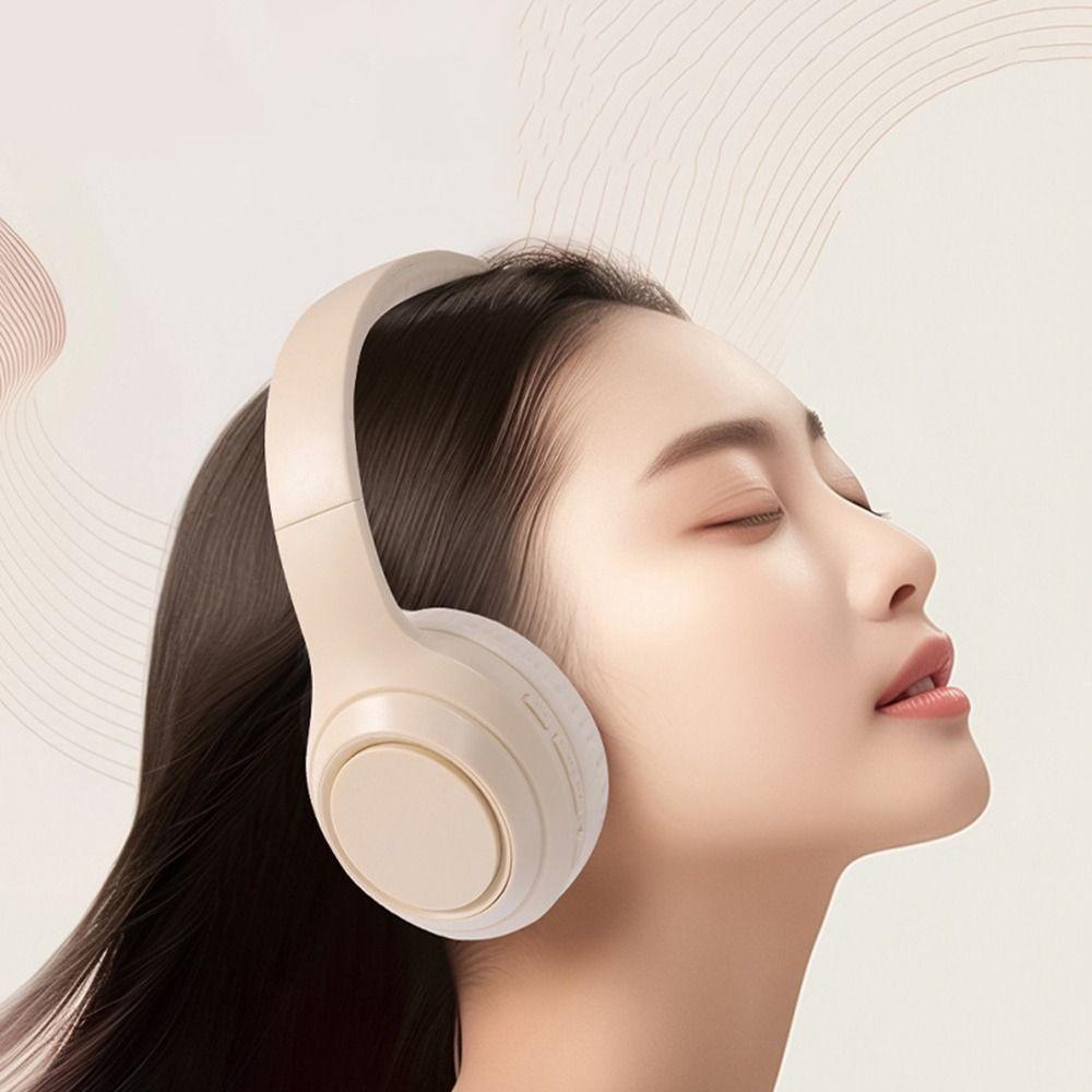 Bluetooth 5.3 Wireless Bluetooth Headphones Foldable Design Sports Gaming Earphones Office