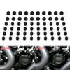 60PCS Motorcycle Engine Bolt Cap Screw Covers For Harley M8 Touring Electra Glide FLHX FLHR 2017-Up Softail Fat Boy FLHC 2018-Up