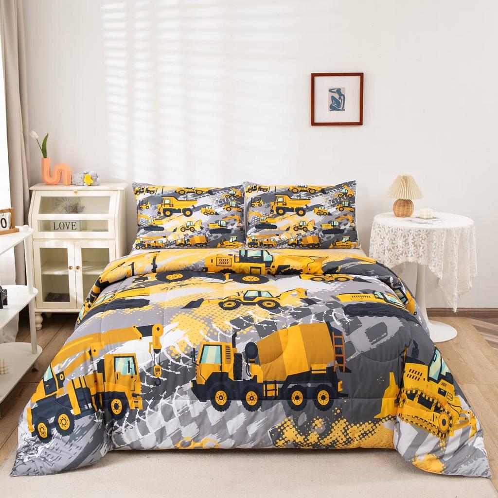 Sun and Moon Bedding Set Constellation Galaxy Comforter for Kids Boys Girls Teens Psychedelic Boho Mandala Comforter Breathable Celestial Du