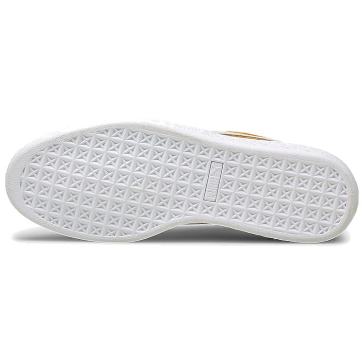 Puma Suede Classic 21 Honey Mustard Unisex Sneakers Yellow White 374915-05