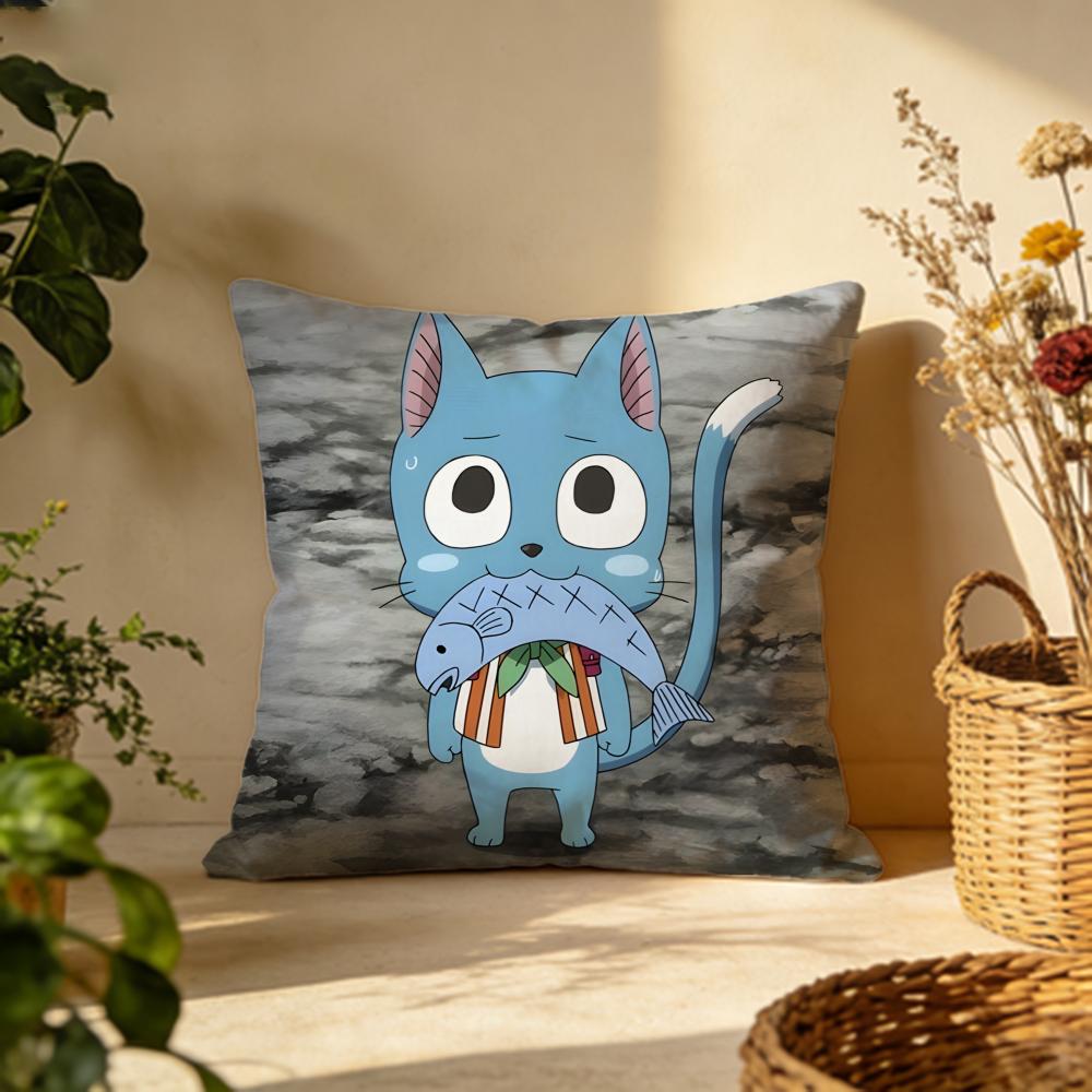 Trendy FFAIRY TAILed Cushion Cover Versatile DoubleSided Pillow Case Fit for Sofa Bed Car Daily Decor