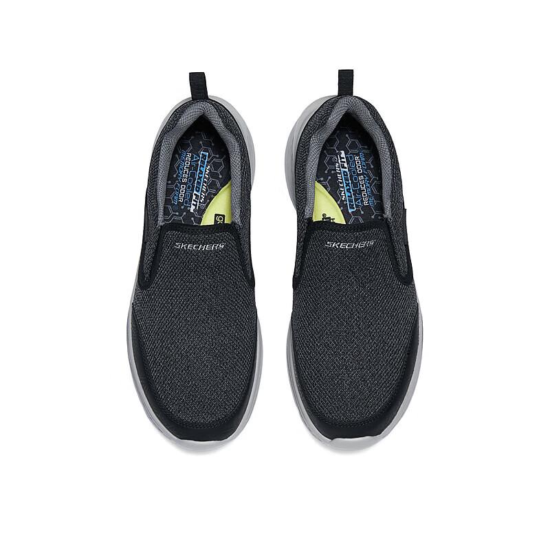 Skechers Мужские повседневные кеды-слипоны из канваса 210808