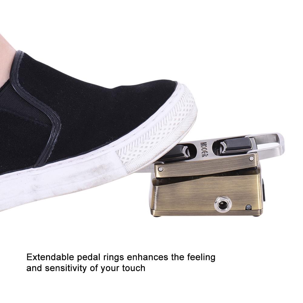 MOOER The Wahter Wah Педаль эффектов для гитары, чувствительный к давлению переключатель, цельнометаллический корпус