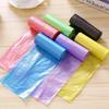 100-Pack Multi-Color Disposable Trash Bags - Portable, Thin Plastic Garbage Bags For Kitchen, Bathroom, Office & Dorm Cleaning