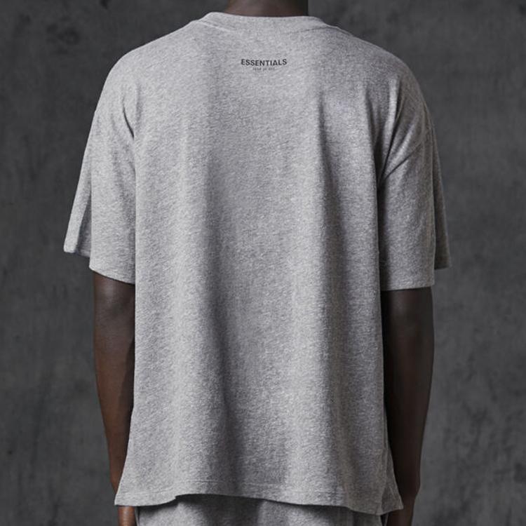 Fear of God Essentials Осень/Зима 2020 Набор из трех свободных футболок с круглым вырезом и коротким рукавом Унисекс Топы Ассорти FOG-FW20-173