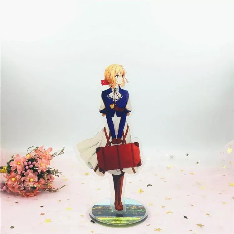 Anime Violet Evergarden Acrylic Stand Model Toys Violet Evergarden Action Figure collection toy gift