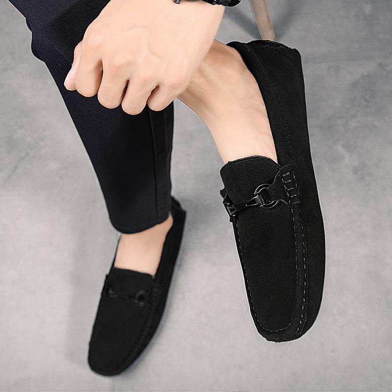 Модные мужские офисные туфли ручной работы, легкие повседневные кожаные туфли, мужские новые стильные туфли для вождения 2024 года, роскошные брендовые простые мужские мокасины