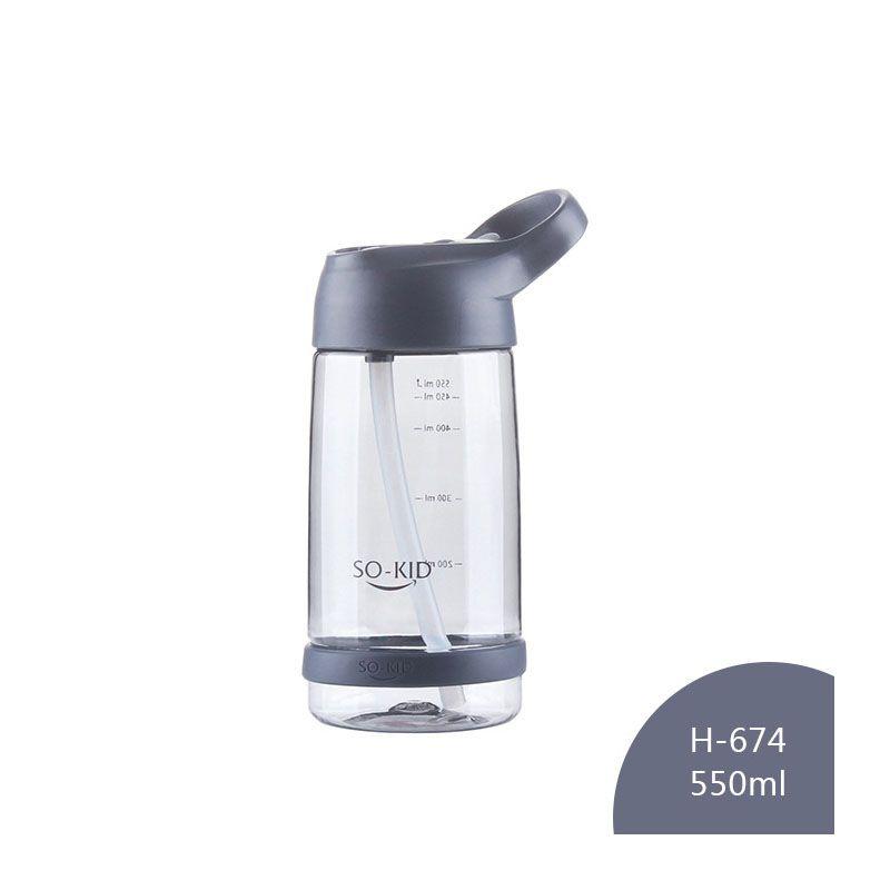 Convenient Leakproof Bpa Free Water Bottle With Straw For On-the-go Use