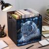 A White Tiger Drinking Water 5D Diamond Painting Storage Basket Full Round Drill Mosaic Diamond Embroidery Cross Stitch Kits Home Decor Home Decor