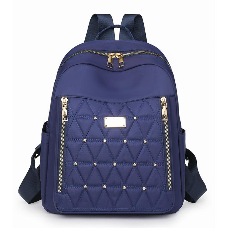 Женский рюкзак с заклепками, маленький рюкзак, легкая дорожная сумка