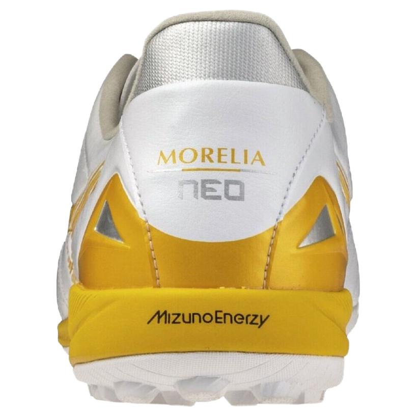 Mizuno Футбольные бутсы Morelia Neo 4 Мужские Белый Золотой P1GD263550