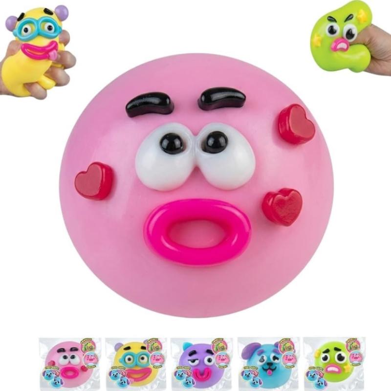 Creative Dog Face Changing Stress Toy for Adults Fun Relaxation & Squeeze
