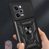 Чехол для Redmi Note 11 12 13 Pro +/Note 11 12 13 11s 12s 10C 12C 13C Слайдер Защита Камеры 360 Кольцо Броня Жесткая Крышка из ПК