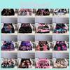 Blanket Idol Blackpink Group Pink 3d Digital Print Flannel Supplies Blanket