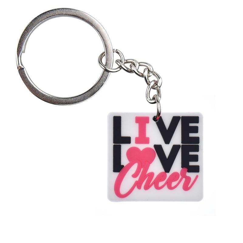 1 шт. новый модный брелок для ключей чирлидеры аплодируют трубе подвески женщины мужчины ювелирные изделия автомобильный брелок сувенир для подарка