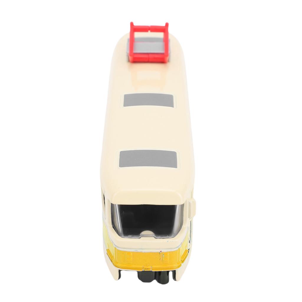 Alloy Train Model Funny Light Music Open Door Simulation Train Toy for Kids Toddler Boys Girls