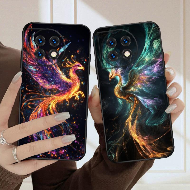 Мультяшный Феникс Для Oneplus 8T 9 9R 10 Pro 11 12 13 13R 5G ACE 5 Nord2 4 CE 3 4 Lite N20 SE N200 силиконовый мягкий чехол для телефона