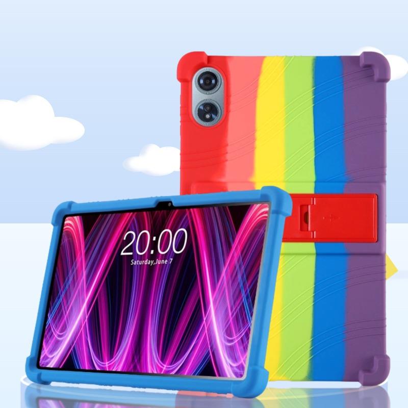 Soft Silicone Case for Teclast T60Ai T60 Plus 12 inch Multi-angles Adjustable Stand Cover Kids Safe Shockproof Protective Shell