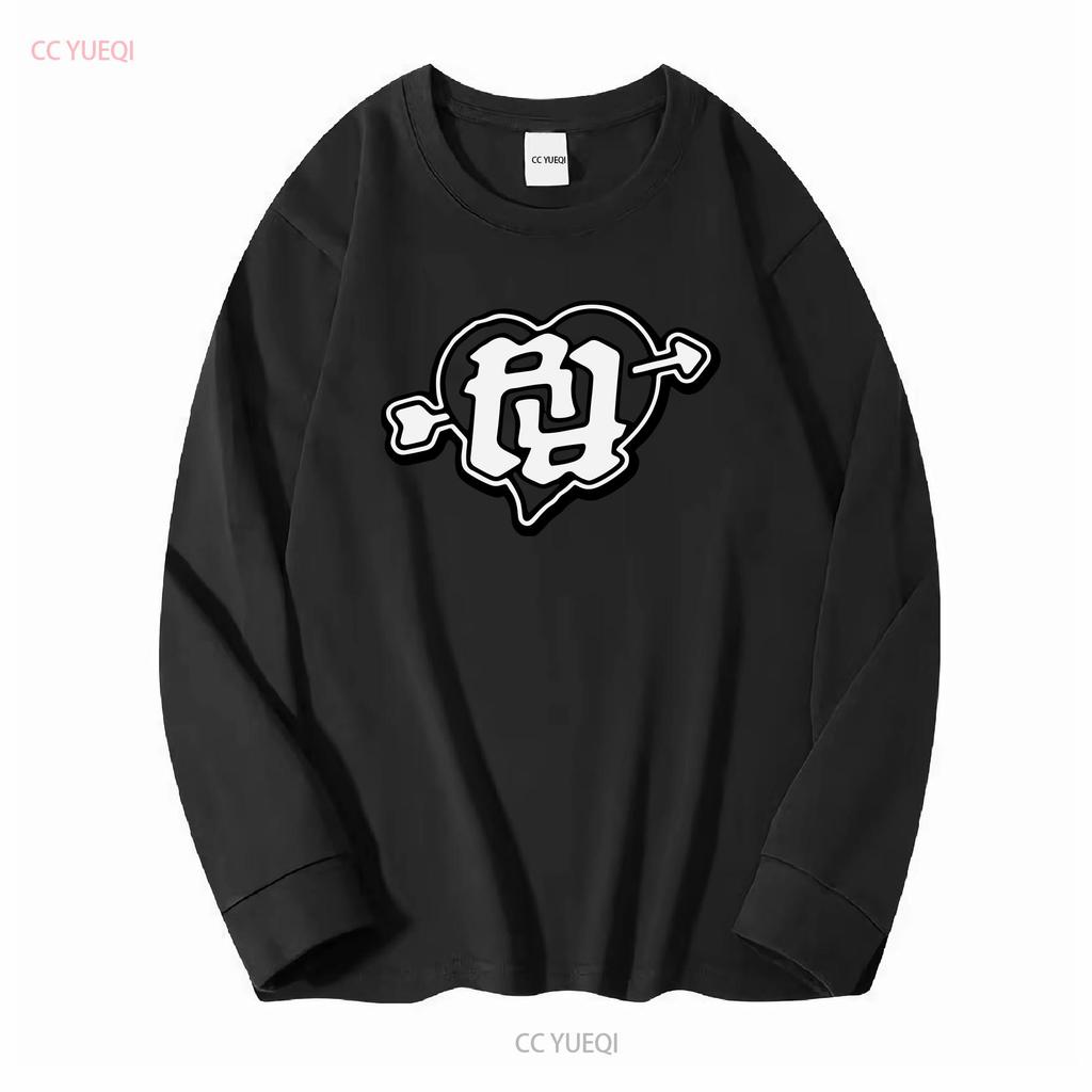 RR Heart KanKan Футболка рэпера Really Rich Merch Summrs Осень с длинным или коротким рукавом винтажная Стирка мужская мода Немного