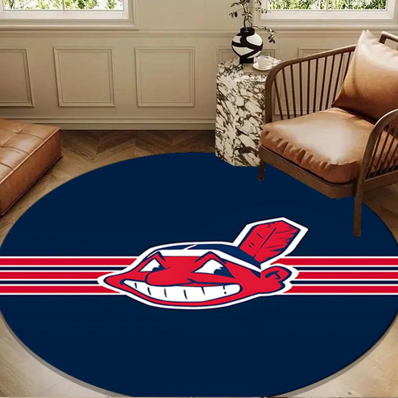 Indians football Round mat, Anti-slip Circle Carpet Chair rug For livingroom,Bedroom, doormat home decor Gift Christmas Gifts