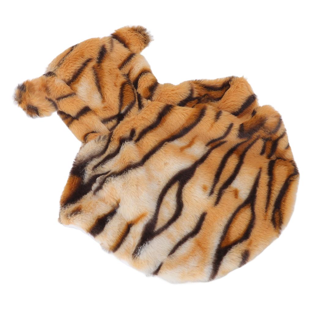 Dog Tiger Halloween Costume Classic Cute Warm Striking Colors Beautiful Pet Cosplay Tiger Clothes for Autumn and Winter