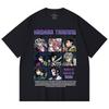 230 Gsm 100% Cotton Demon Slayer V63 Hashira Training Print Unisex Heavy Cotton T Shirt