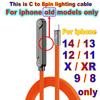 USB Type C Flat Phone Charger Fast Charging Cable C Kick Cable Stand Invisible Support Foldable Holder Charge Bracket For iPhone 4