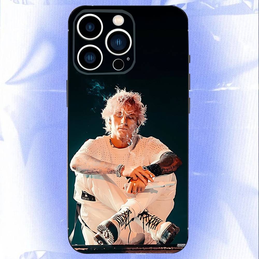 MGK LOST A-AMERICANA Черный Мягкий Чехол Для iPhone 17 13 14 15 11 16 12 Pro Max Pro Max Plus E Air Mini Чехол-Оболочка для Телефона