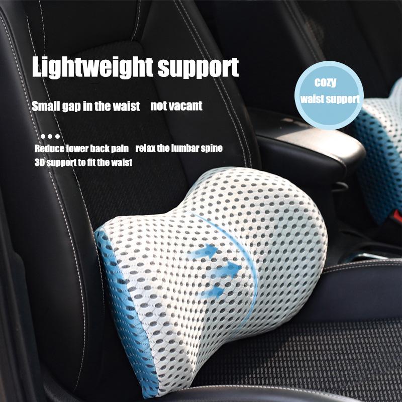 Подголовник автомобиля, поясничная спинка сиденья, спинка офисного стула, подушка для спинки сиденья, поясничная подушка, облегчение шейного и поясничного отдела позвоночника