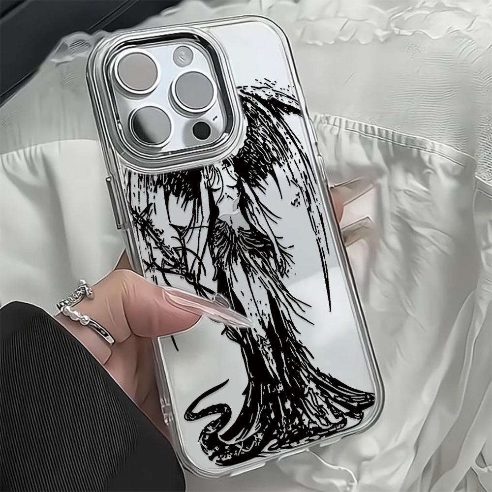 Чехлы для телефона серии «Темная Богиня» для iPhone 17 16 Pro Max Air 15 11 14 13 12 Promax 17E 16E Plus Carcasa Мягкий силиконовый чехол