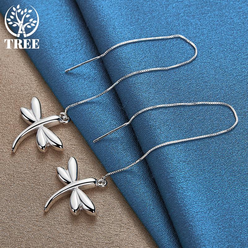 Ювелирные изделия из серебра 925 пробы со стрекозой Earline