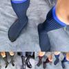 Socks Striped 1 Pairs Breathable Business Socks Casual