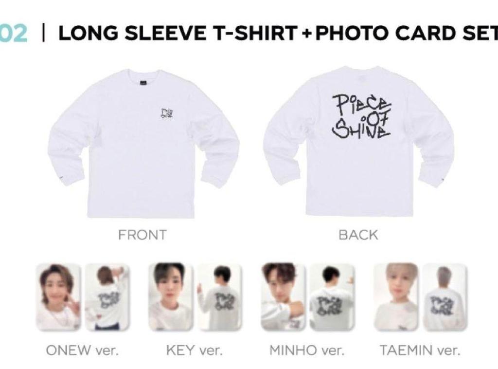 [USED] SHINee Long Sleeve T-shirt Taemin