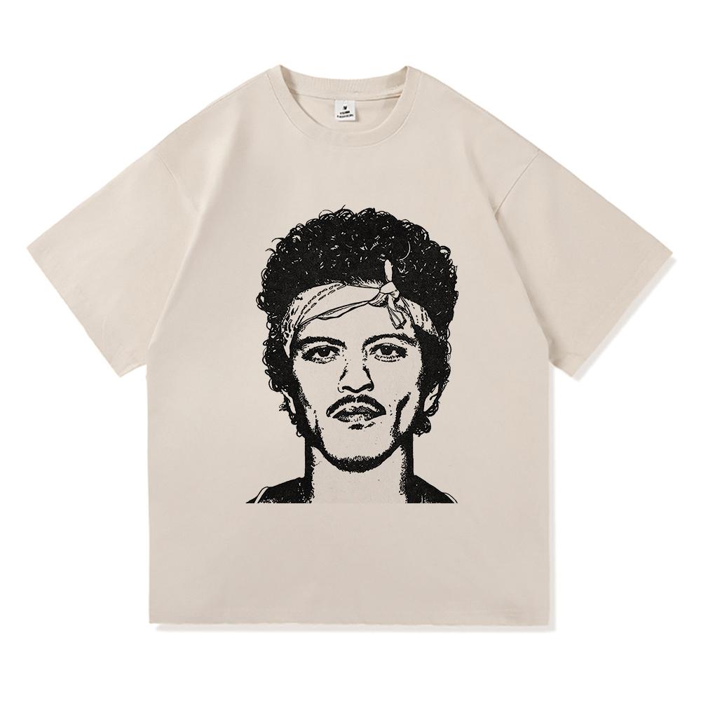 Bruno Mars The RoUnisextic Tee Shirt 2026 Album Retro Unisex Women Clothing Harajuku High Quality Tops Cotton TShirts Vintage Summer