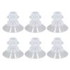 6 шт. Фланцевые вставки Hands Free Bust Pump Носимые портативные Spectra 24 мм Щиты Фланцы 13 мм /