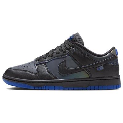 Черные женские переливающиеся кроссовки Dunk Low Royal Game-Royal FB1842-001
