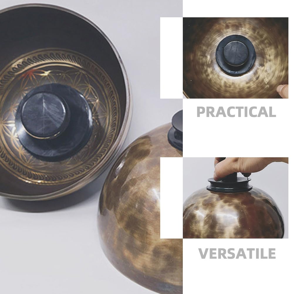 Alasum Strong Suction Cup Set of 2 Black Buddha Bowl Multiuse с ручкой Bowl Suction Cup Rubber Accessories