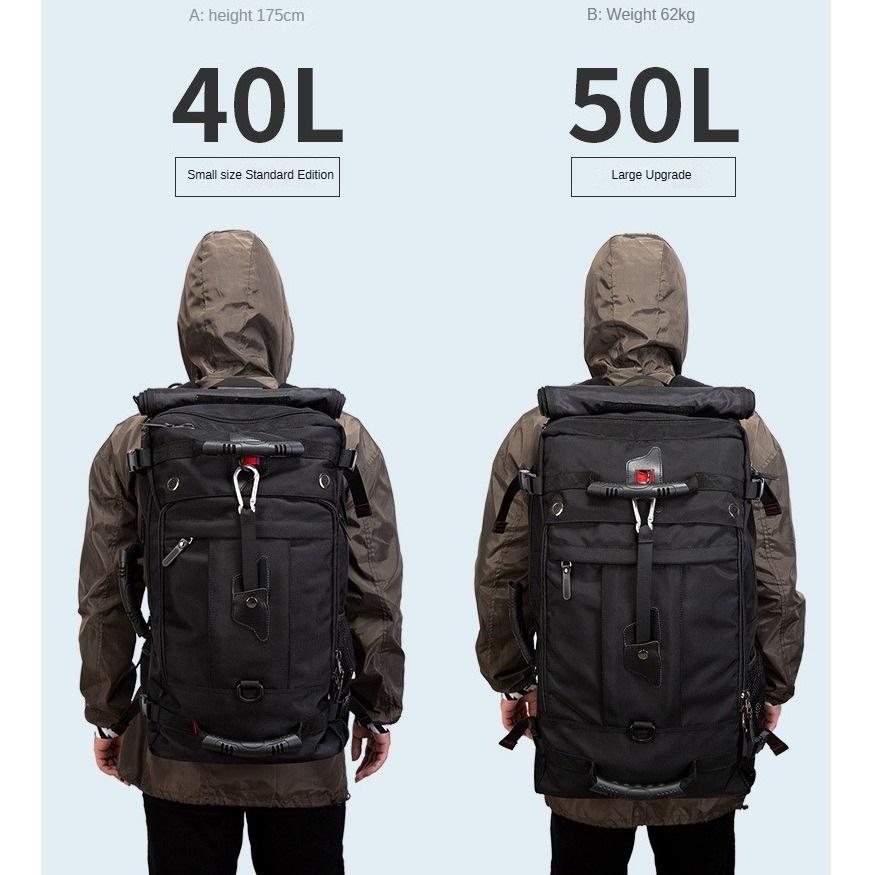 Новый стиль рюкзака из ткани Оксфорд дорожная сумка мужской рюкзак для отдыха на природе большая вместительная сумка для багажа многофункциональная походная альпинистская сумка