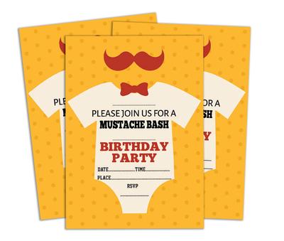 Darling Souvenir Orange Birthday Invitation Card Printable Elegant Fill or Write In Blank Party приглашает 28 шт. 5x7