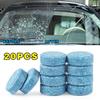 10/20/40 Pcs Car Solid Cleaner Effervescent Tablets Spray Cleaner Car Window Windshield Glass Cleaning Auto