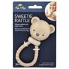 Sweetie Rattle™, Jingle Silicone Floss, 3+ Months, Teddy Bear, 1 Count