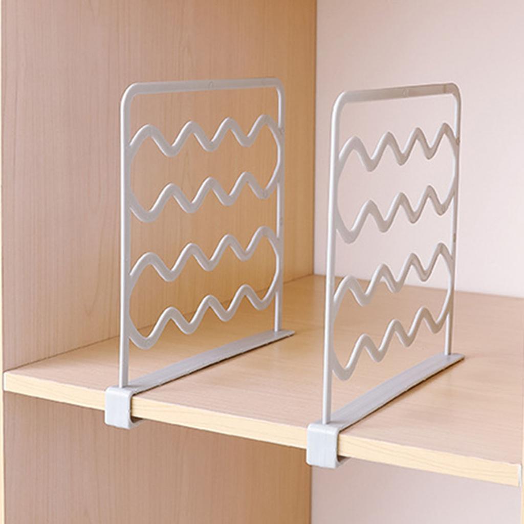 Closet Clothes Dividers Wardrobe Dividers Shelf Dividers Well Organized PP-material Dividers Used for Bedroom Kitchen