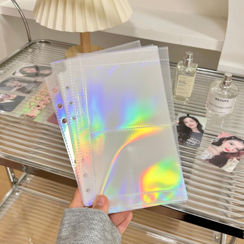 A6 Прозрачная ПВХ Обложка Для Альбома На Кольцах С Идолами K-Pop Хранение Книжка-Папка Для Pocards Дневник Обложка Школьные Канцелярские Товары Качество