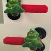 2pcs Christmas Tree Door Handle Covers,Merry Christmas Door Knob Protectors,Creative Holiday Decor for Christmas Home Atmosphere