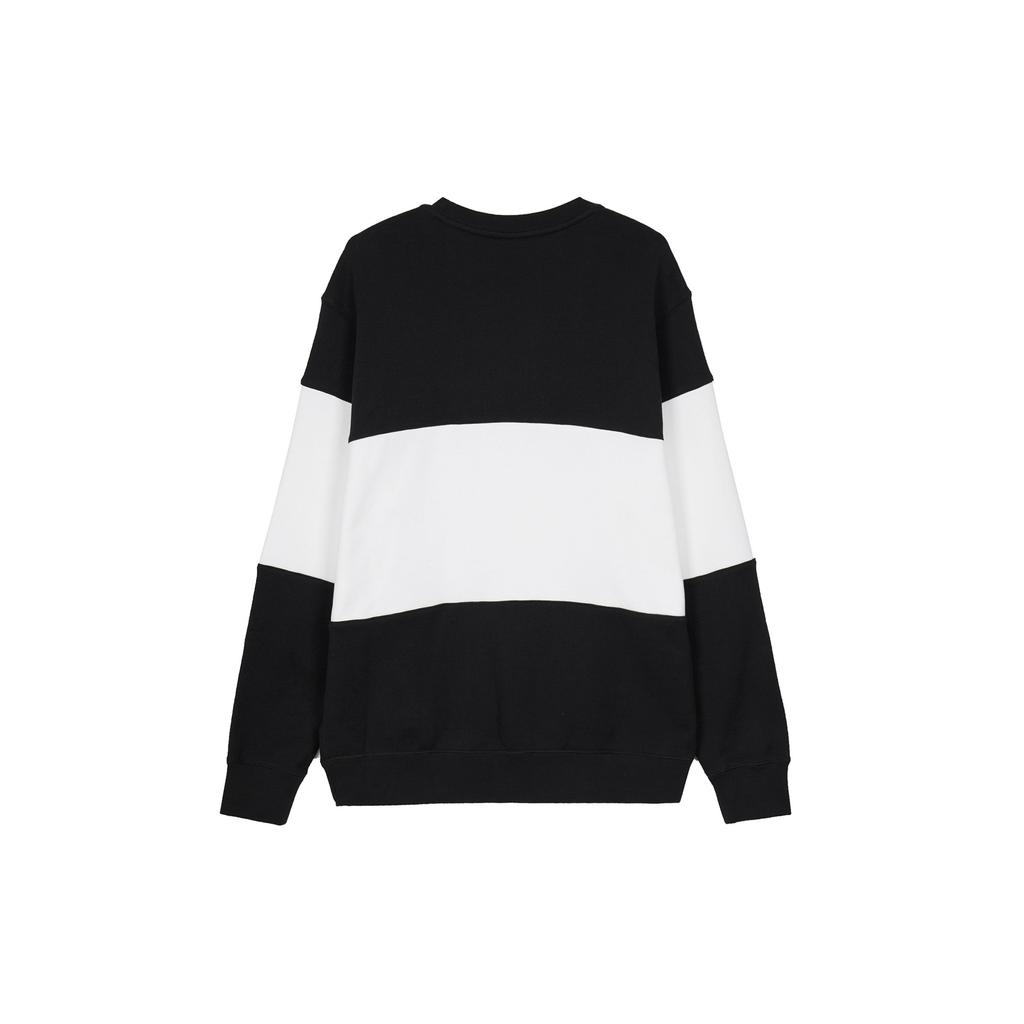 Nike Свитшот с круглым вырезом Colorblock для мужчин, топы, черный, белый FB7849-010