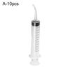 Yousheng 10 шт. 12 мл одноразовый стоматологический шприц прозрачный изогнутый шприц инструмент для промывания зубов инструмент для извлечения стоматологической ирригационной жидкости уход за зубами