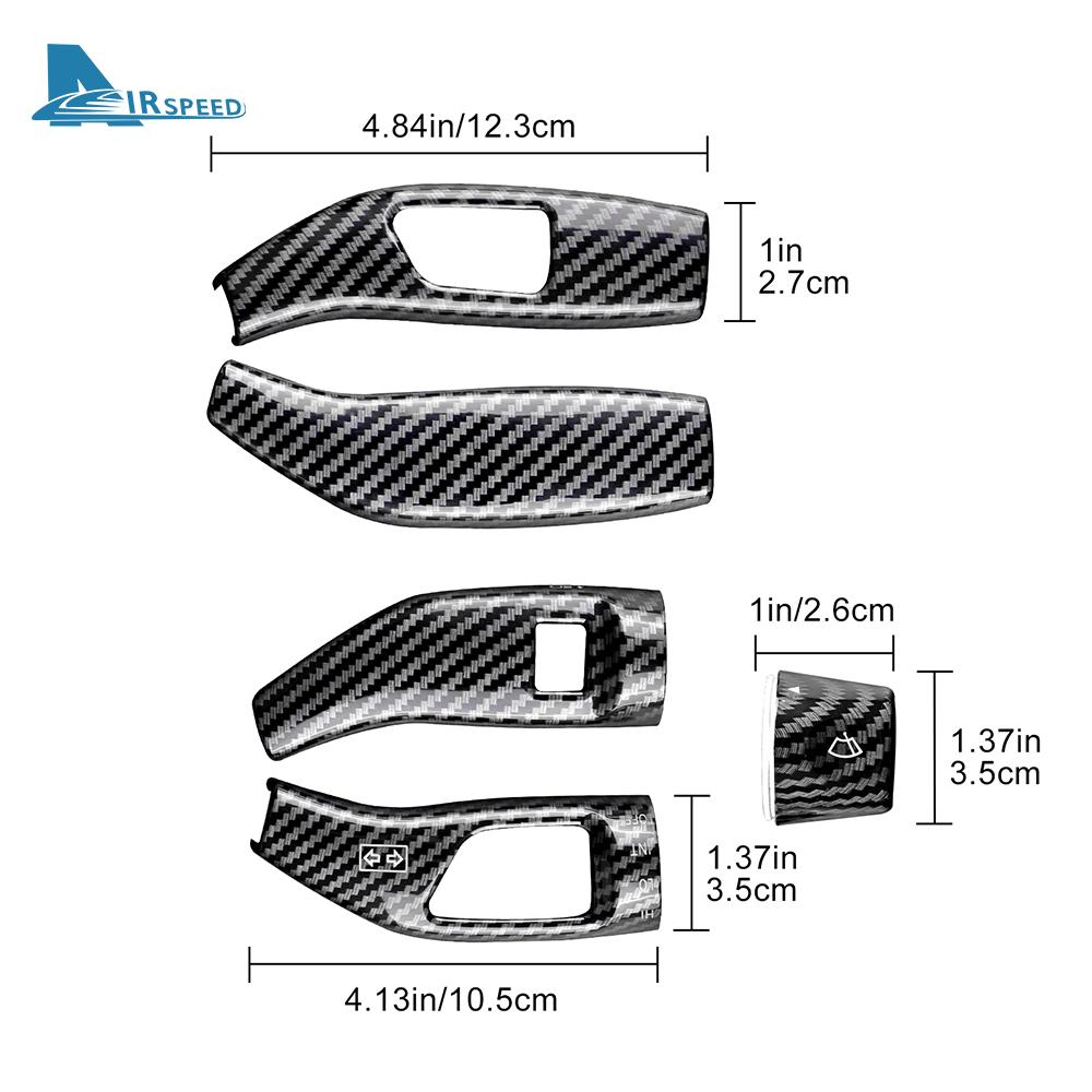 Для Mercedes Benz A B C E S GLC CLA GLA GLE GLS CLS GLK ML Класса W205 W213 W212 Углеродная Накладка на Рычаг Переключения Передач и Механизм Стеклоочистителя W176 W204