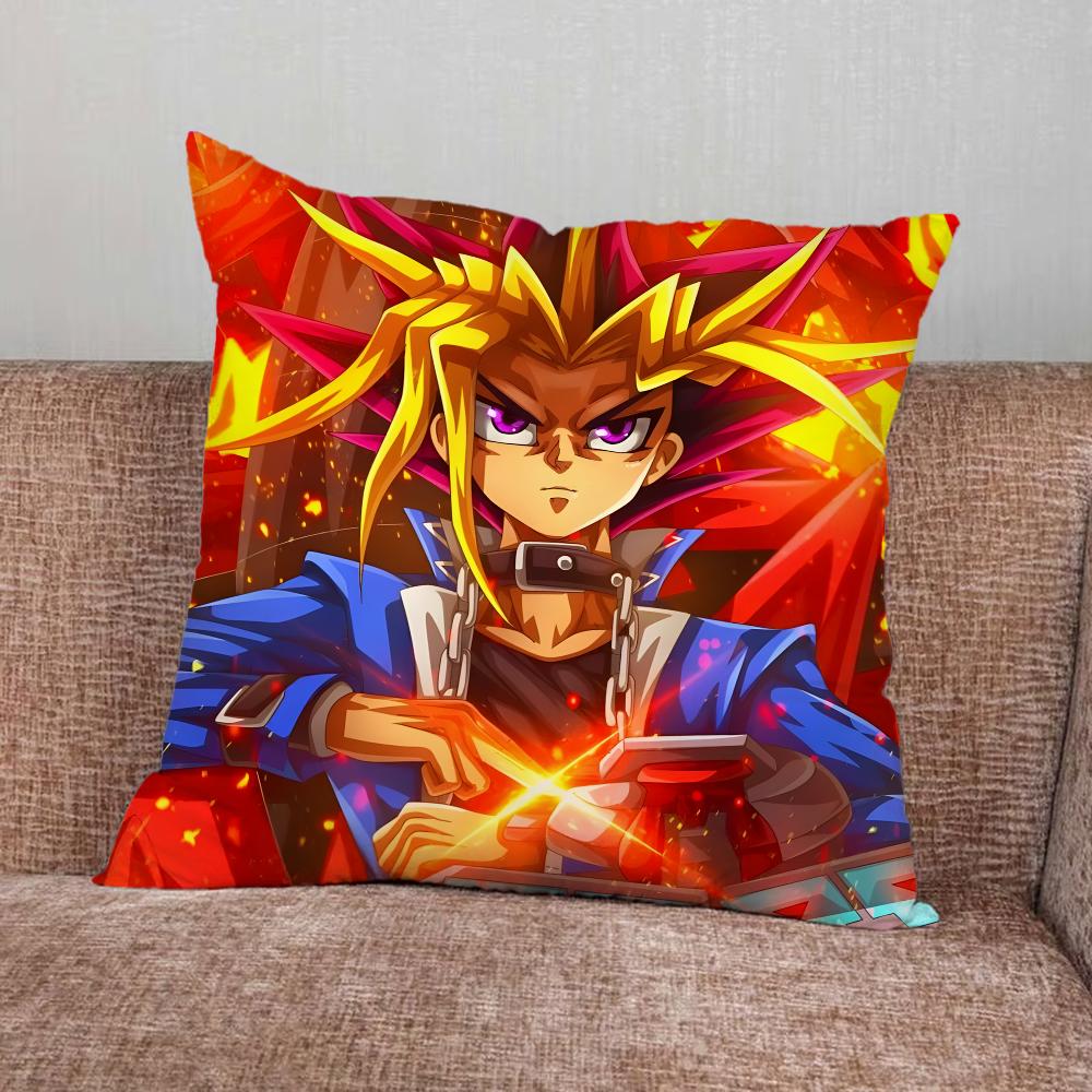 Аниме Крутая Наволочка для Подушки с Картой Югио для Дома Спальни Машины Офиса Украшение Гостиной Дивана Подходит