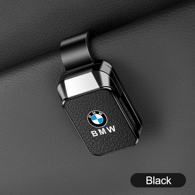 BBJE7 Car Sun Visor Eyeglasses Holder For BMW 1 3 5 7 Series X1 X3 X4 X5 F10 F15 F16 F20 F30 F18 F25 M3 M5 E34 E30 E36 Sunglasses Clip